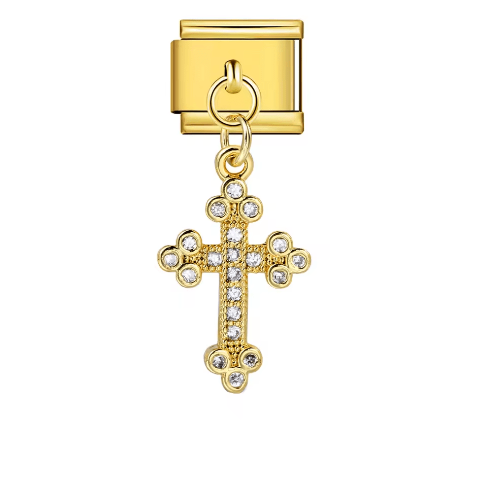 Dangling Diamond Cross