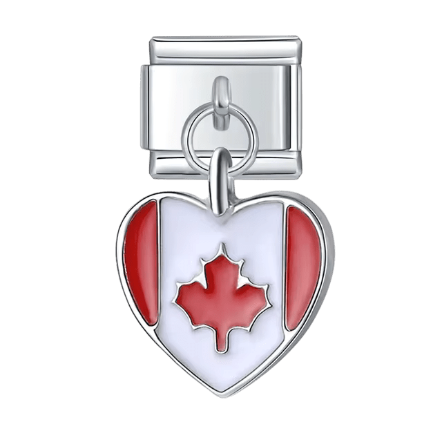 Dangling Heart Flag (Canada)