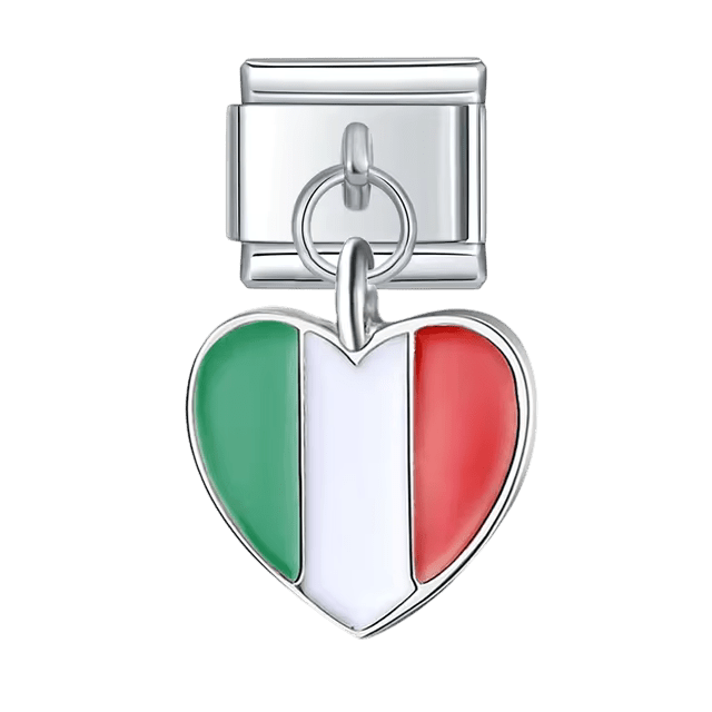 Dangling Heart Flag (Italy)