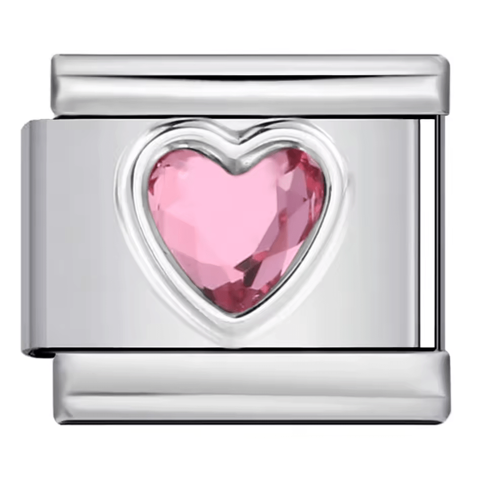 Pink Gem Heart