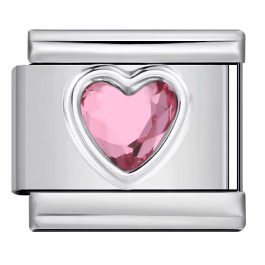Pink Gem Heart