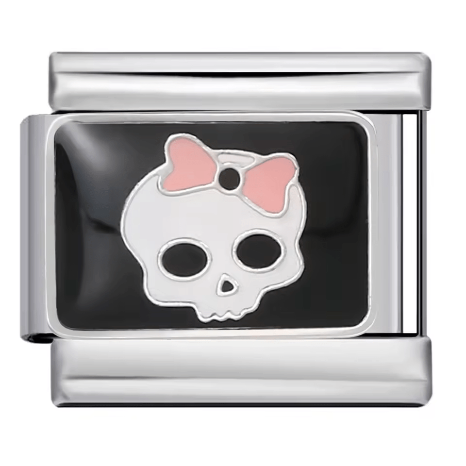 Skull With Bow