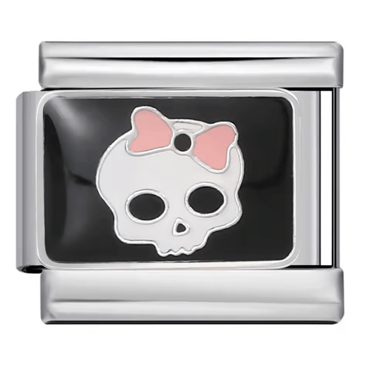 Skull With Bow