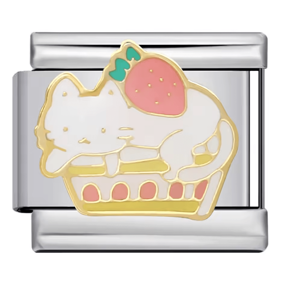 Strawberry Cat Cake