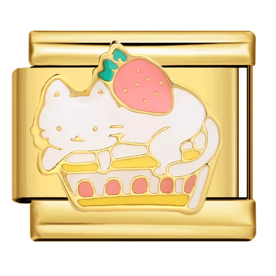Strawberry Cat Cake