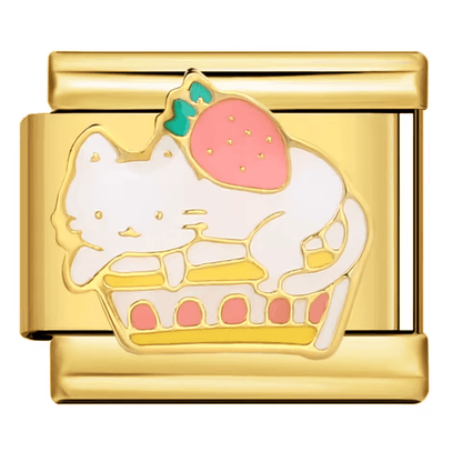 Strawberry Cat Cake