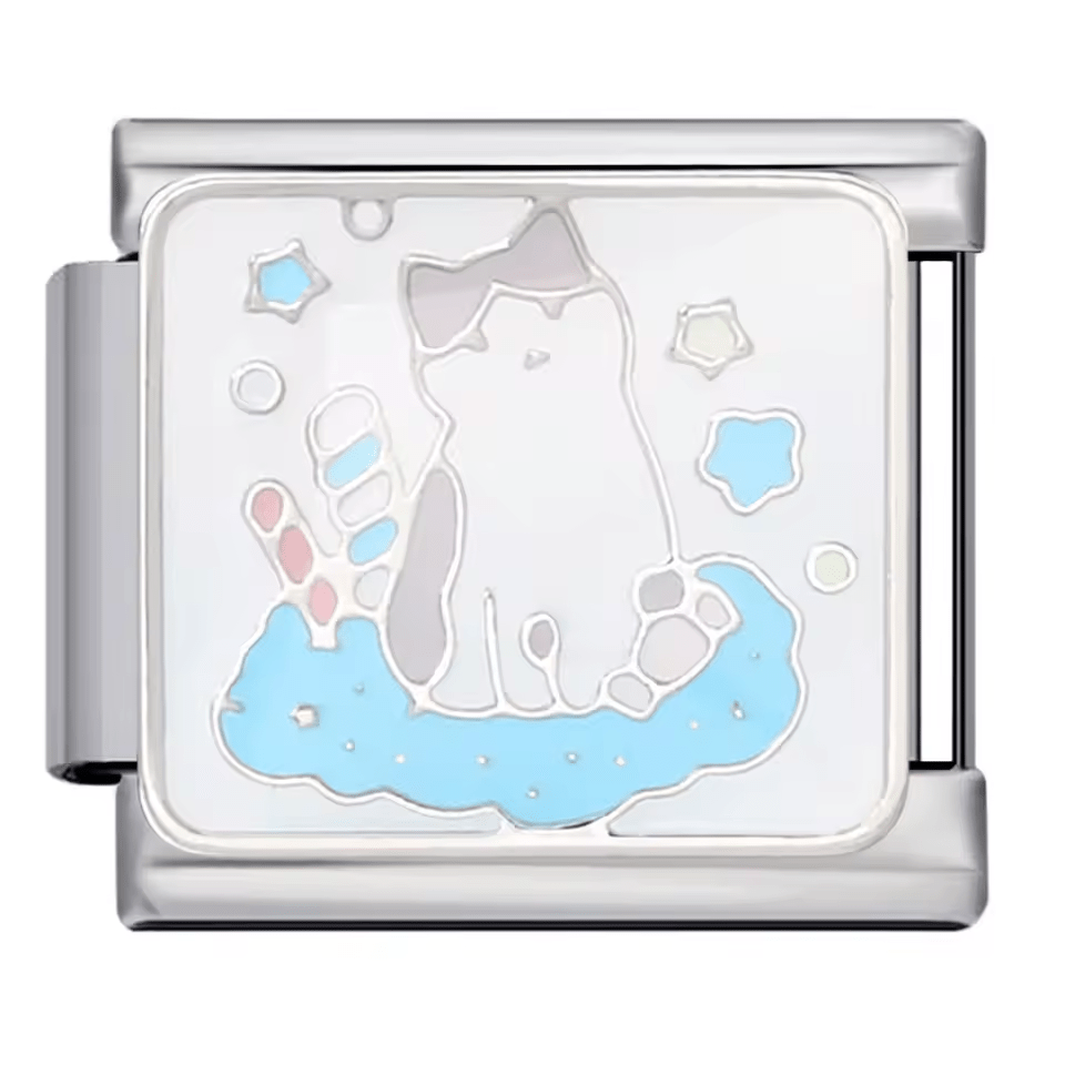White & Gray Cat