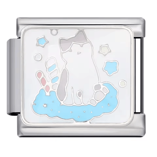White & Gray Cat