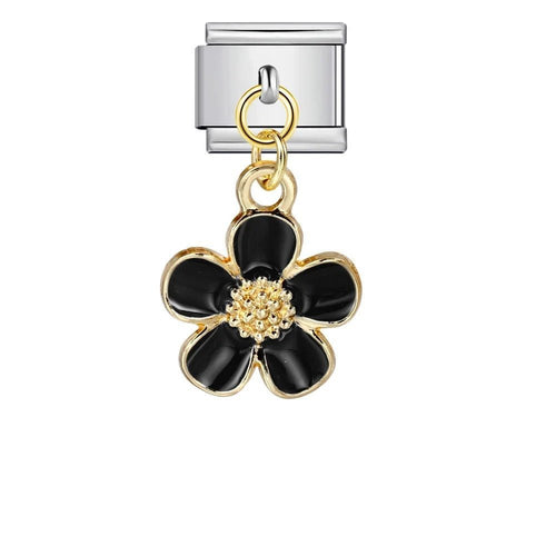 Dangling Black Flower