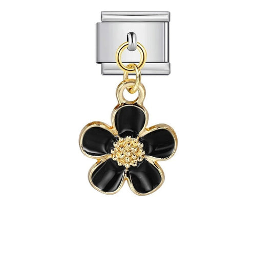 Dangling Black Flower