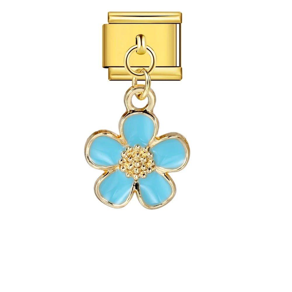 Dangling Blue Flower