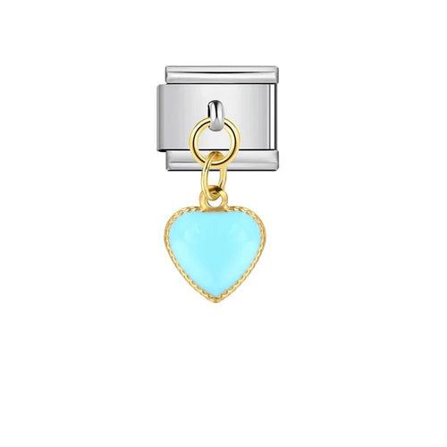 Dangling Blue Heart