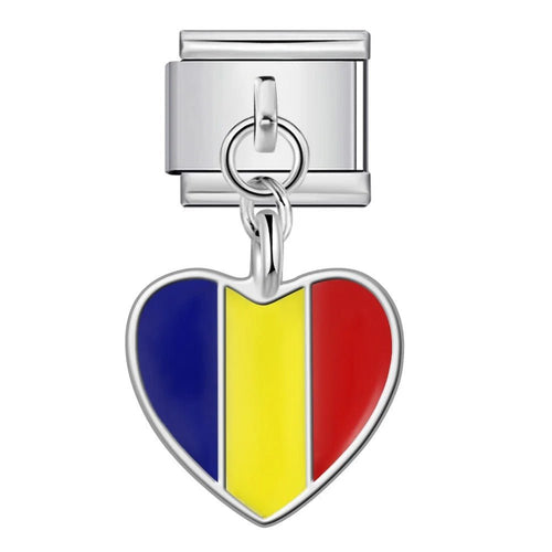 Dangling Heart Flag (Romania)