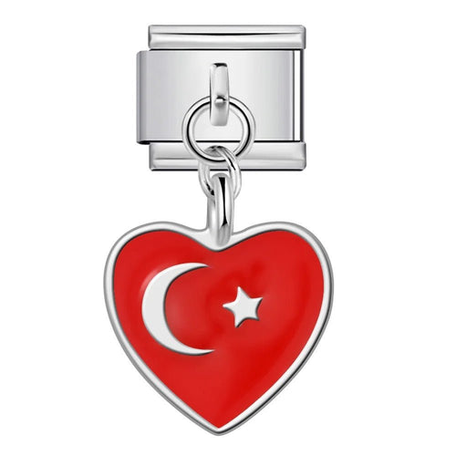Dangling Heart Flag (Turkey)