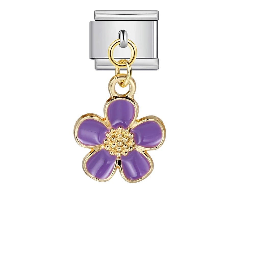 Dangling Purple Flower