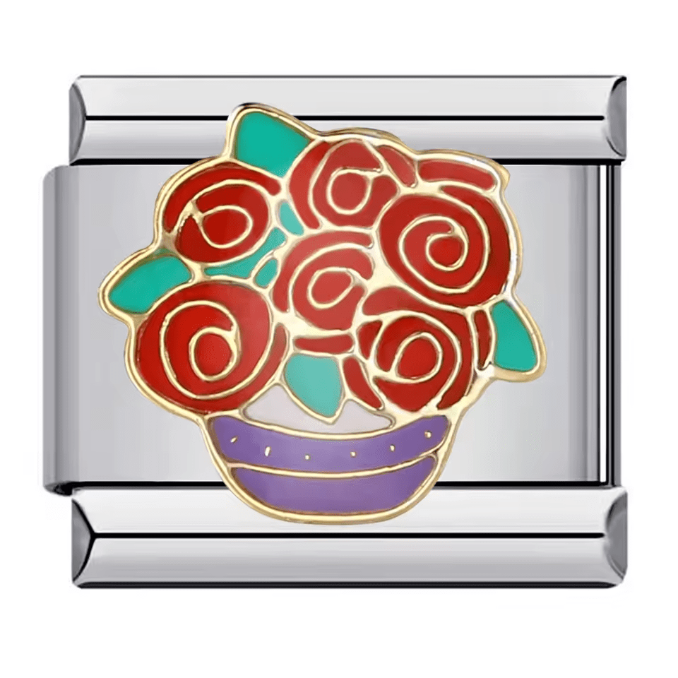 Roses In Vase